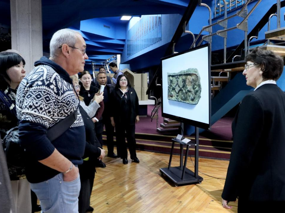 An exhibition titled “Steppe Ornamentation in Metal” opened at the National Museum