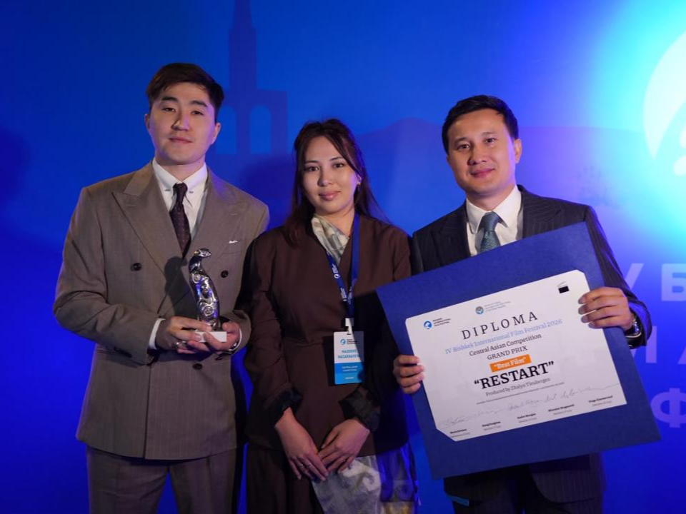 "Qaitadan" was named the best film of Central Asia at the Bishkek International Film Festival.