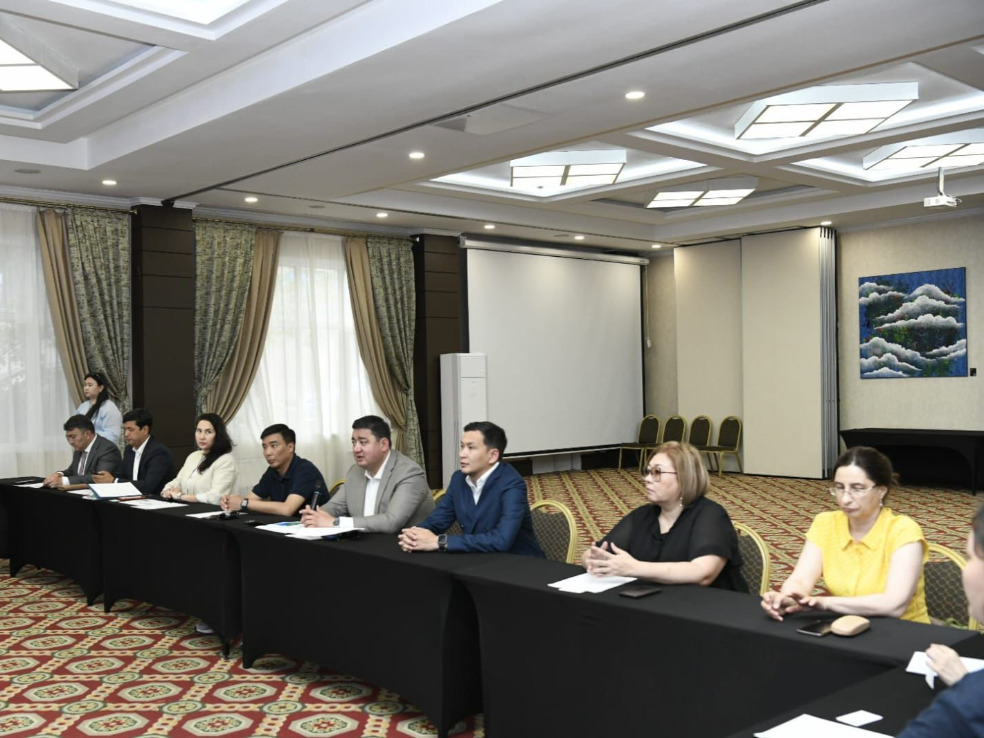 Within the framework of the “Creative Aimaq” project, partnership opportunities were discussed.