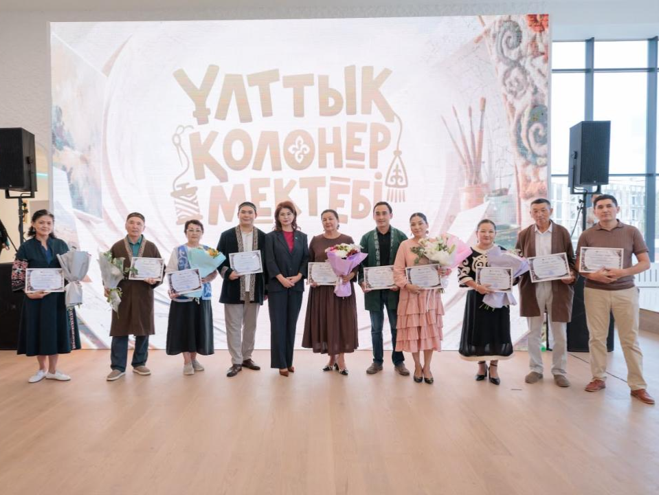 The results of the "School of National Crafts" project were summed up in Astana.