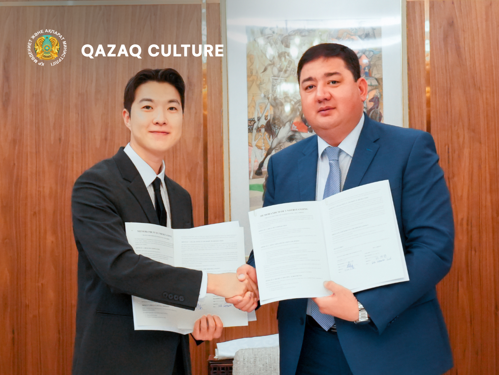 Qazaq Creative and The Garrison have signed a cooperation agreement to help creative startups enter international markets