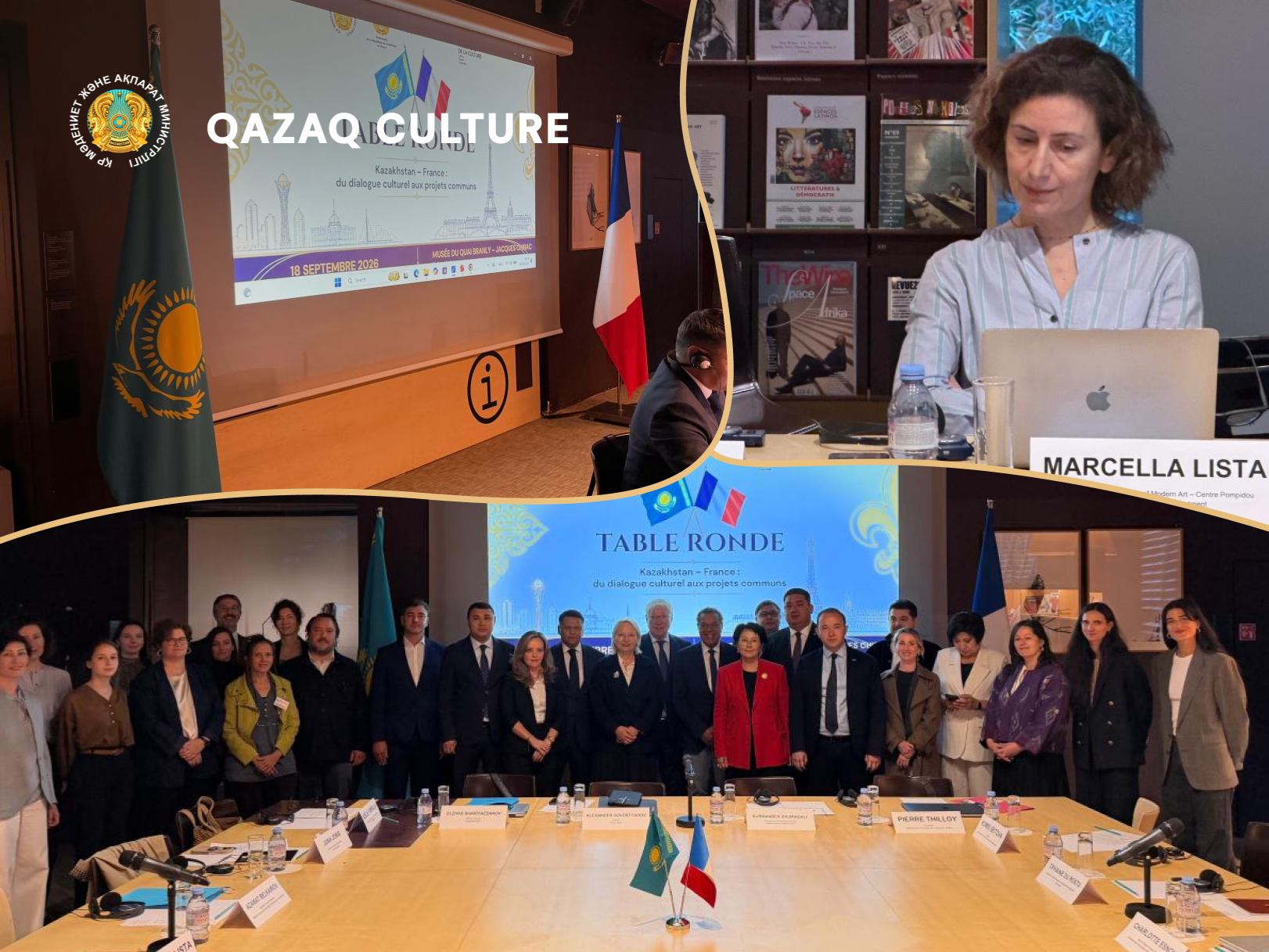In Paris, new areas of cultural cooperation between Kazakhstan and France were discussed