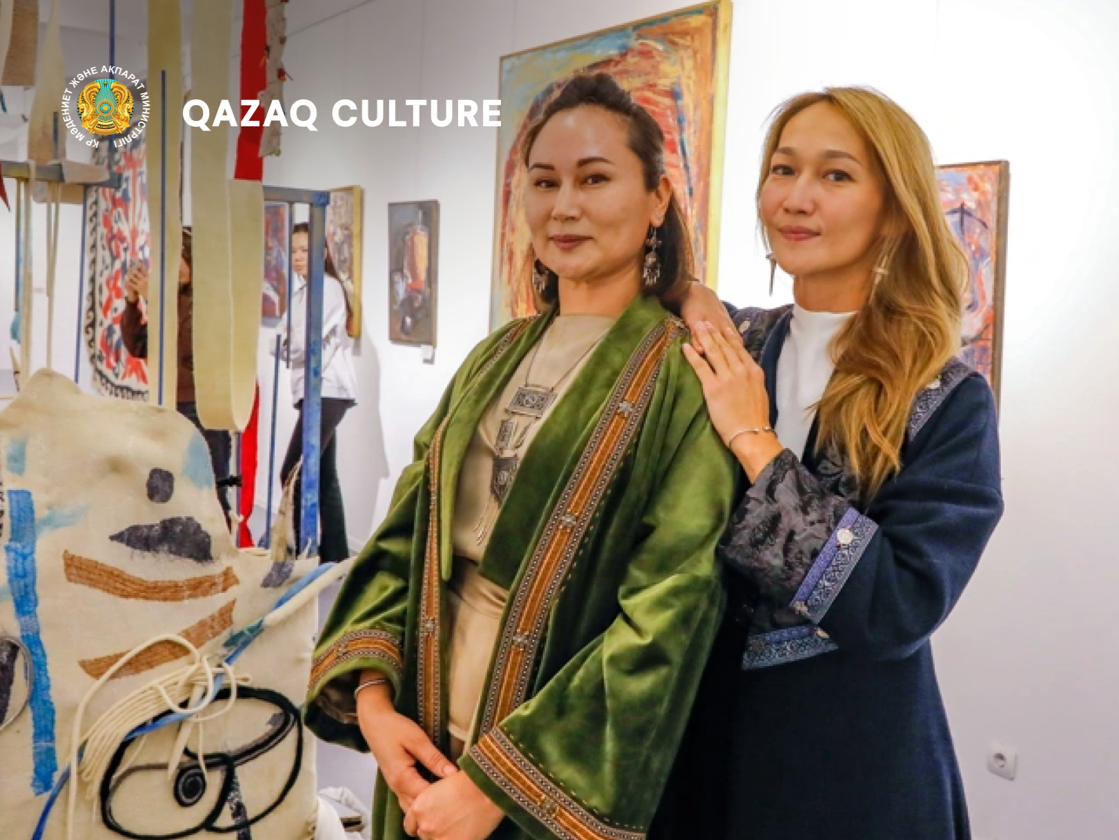 The exhibition "Echo of the Ages: Felt and Canvas" has opened in Almaty.
