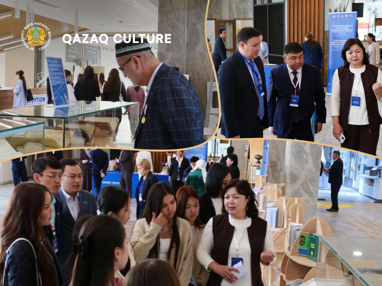"A book exhibition, ""The Legacy of Khoja Ahmed Yasawi,"" was held in Turkestan. "